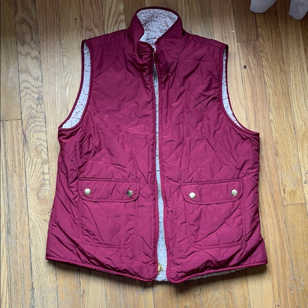 Reversible Sherpa Vest